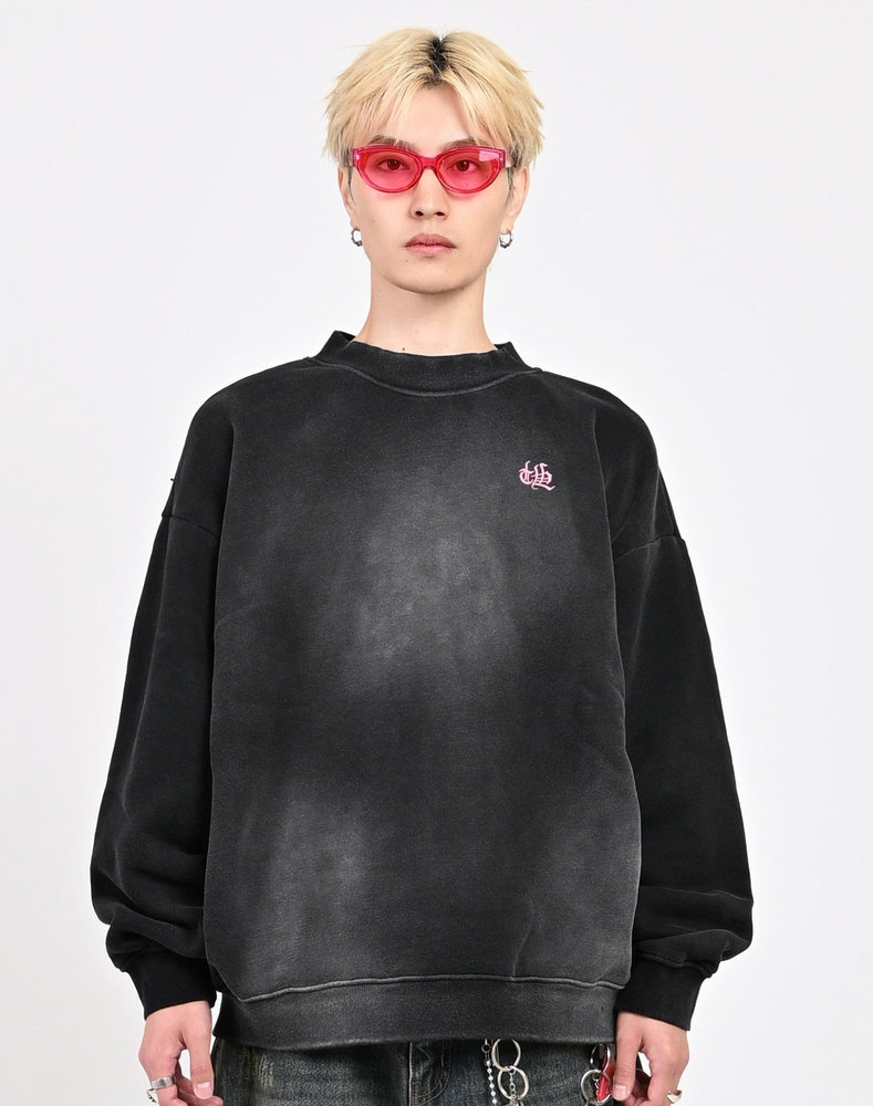 【近日発売予定】ウォッシュドロゴスウェット L2098