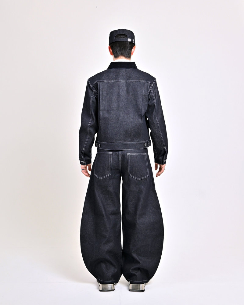 【10日以内お届け】コーデュロイカラーリジットデニムジャケット L2155