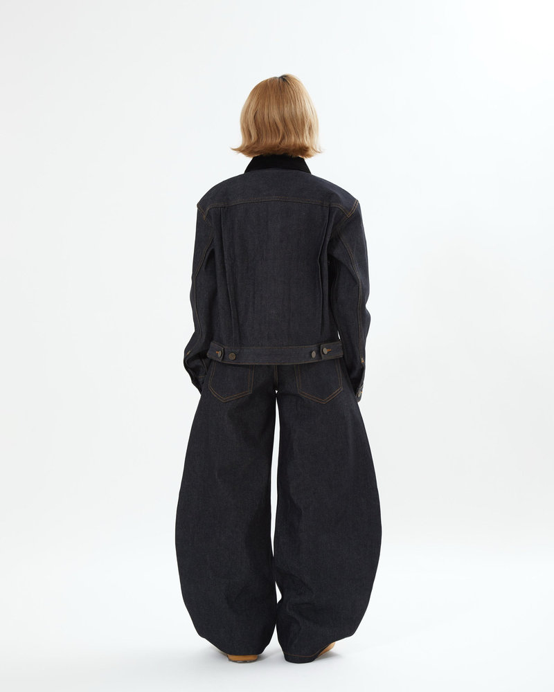 【10日以内お届け】コーデュロイカラーリジットデニムジャケット L2155