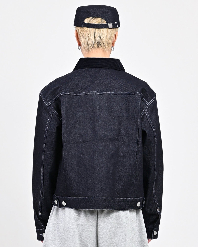 【10日以内お届け】コーデュロイカラーリジットデニムジャケット L2155