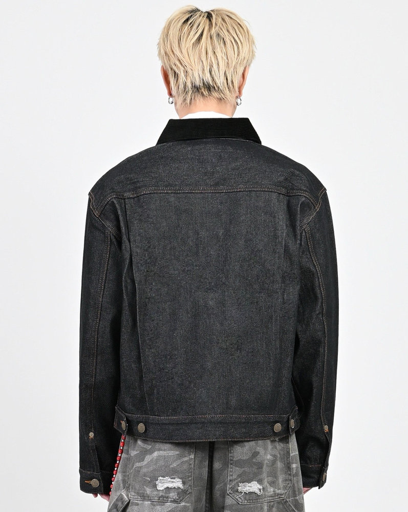 【10日以内お届け】コーデュロイカラーリジットデニムジャケット L2155