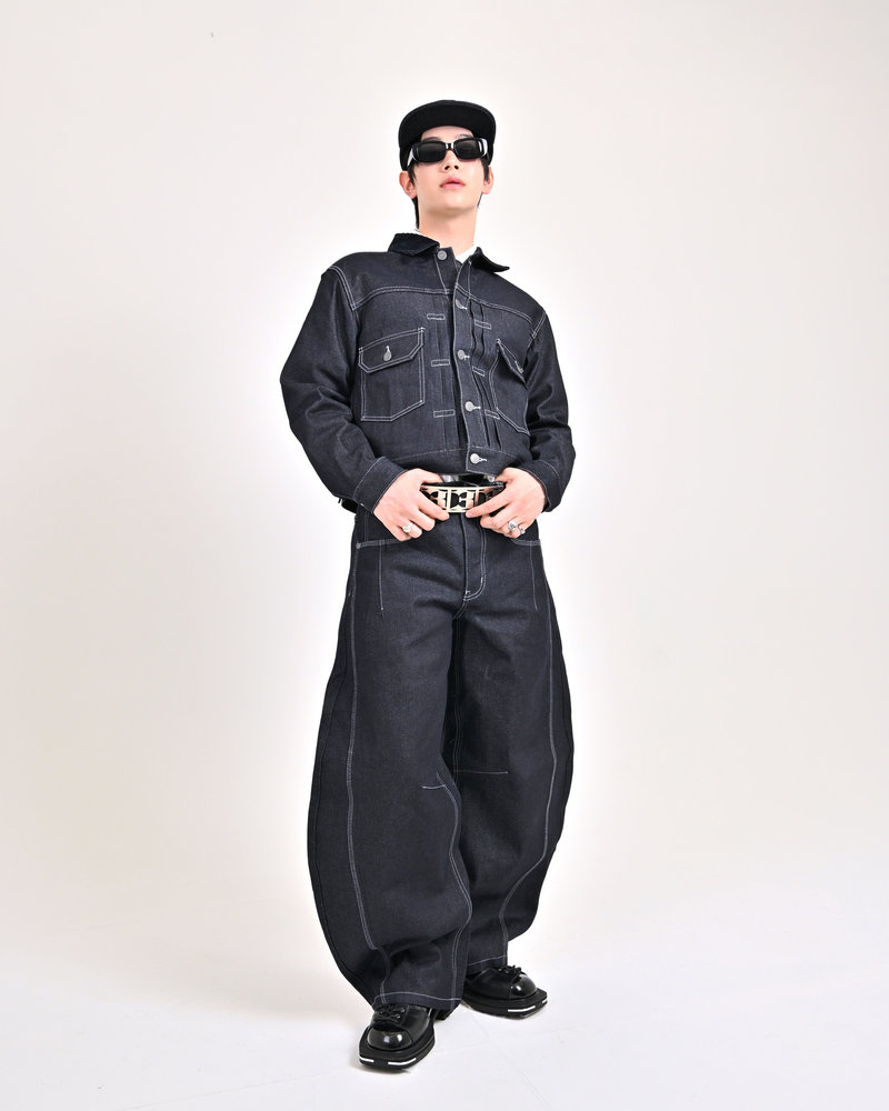 【10日以内お届け】コーデュロイカラーリジットデニムジャケット L2155