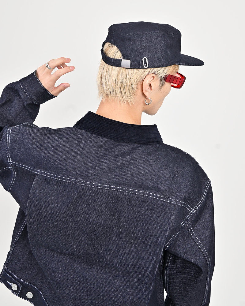 【10日以内お届け】コーデュロイカラーリジットデニムジャケット L2155