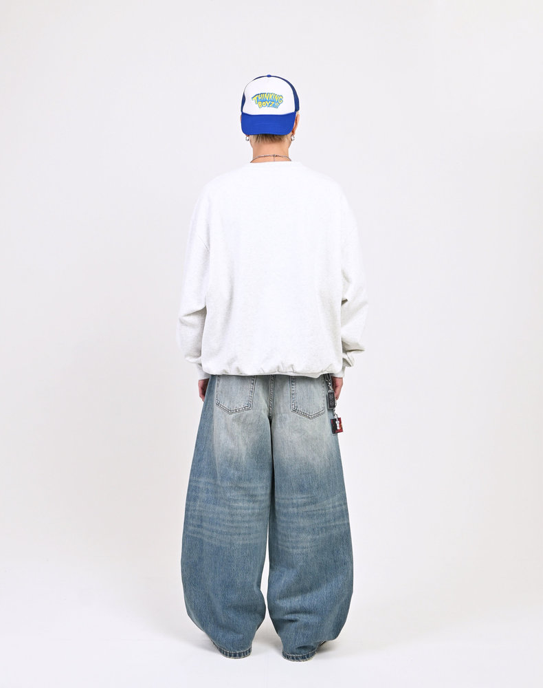 【10日以内お届け】デジタル缶バッジスウェット L2097