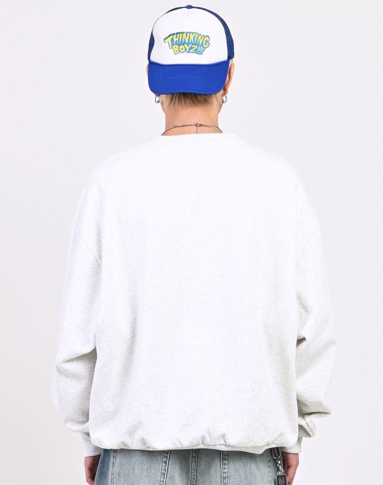 【10日以内お届け】デジタル缶バッジスウェット L2097