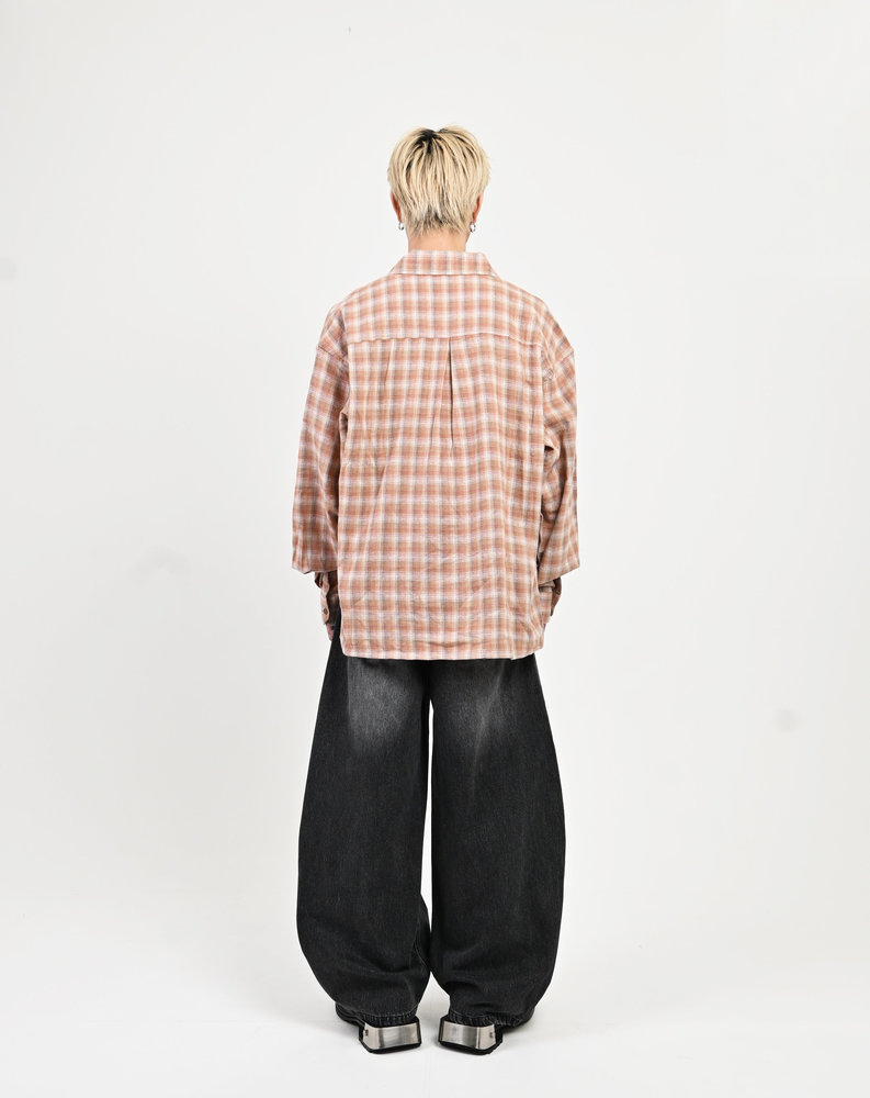 【10日以内お届け】チェックシャツ L2100