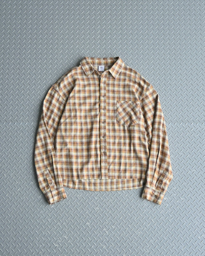 【10日以内お届け】チェックシャツ L2100