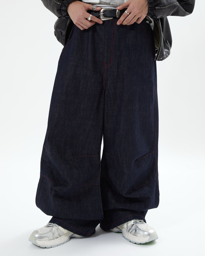 【10日以内お届け】パネルステッチデニム L2200