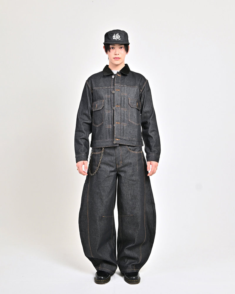 【10日以内お届け】リジットバルーンデニム L2156