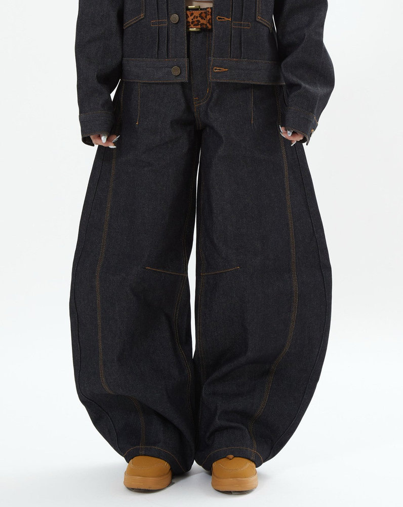 【10日以内お届け】リジットバルーンデニム L2156