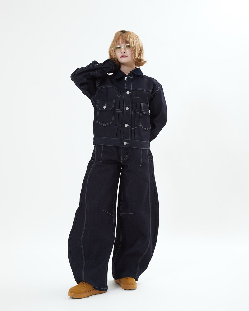 【10日以内お届け】リジットバルーンデニム L2156