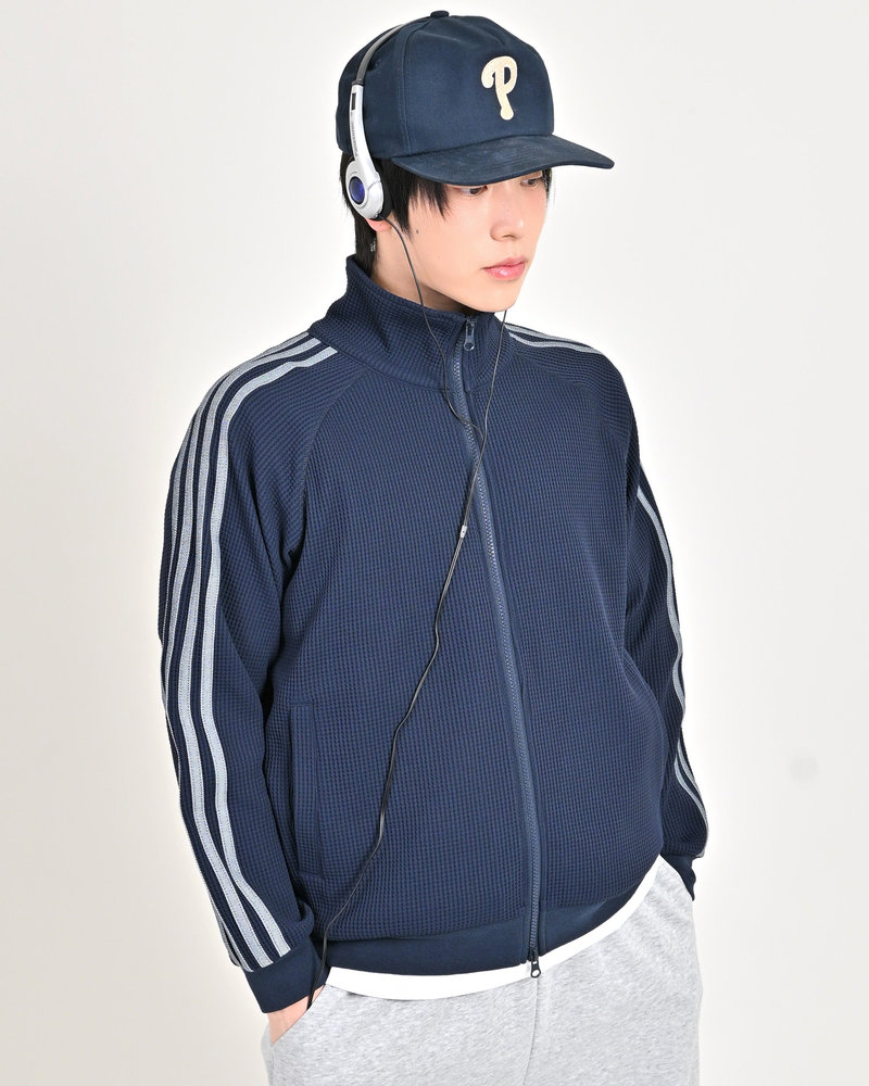 【10日以内お届け】ワッフルトラックジャケット L2161