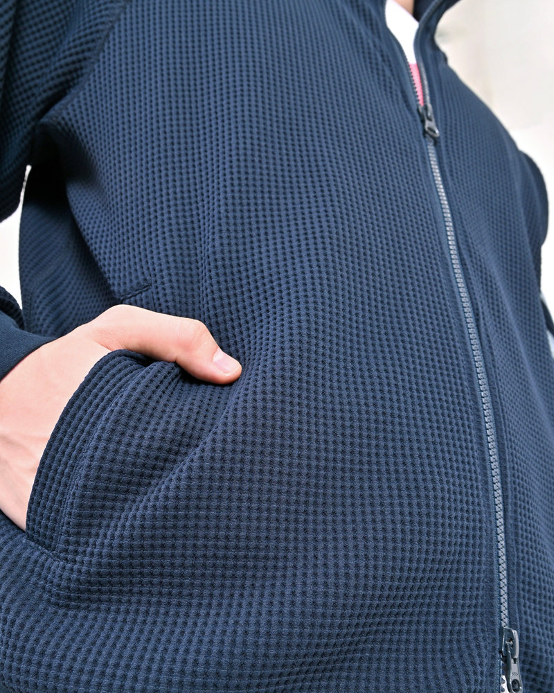 【10日以内お届け】ワッフルトラックジャケット L2161