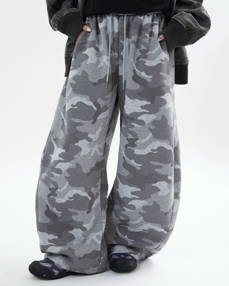 【10日以内お届け】カモフラバルーンスウェット L2203