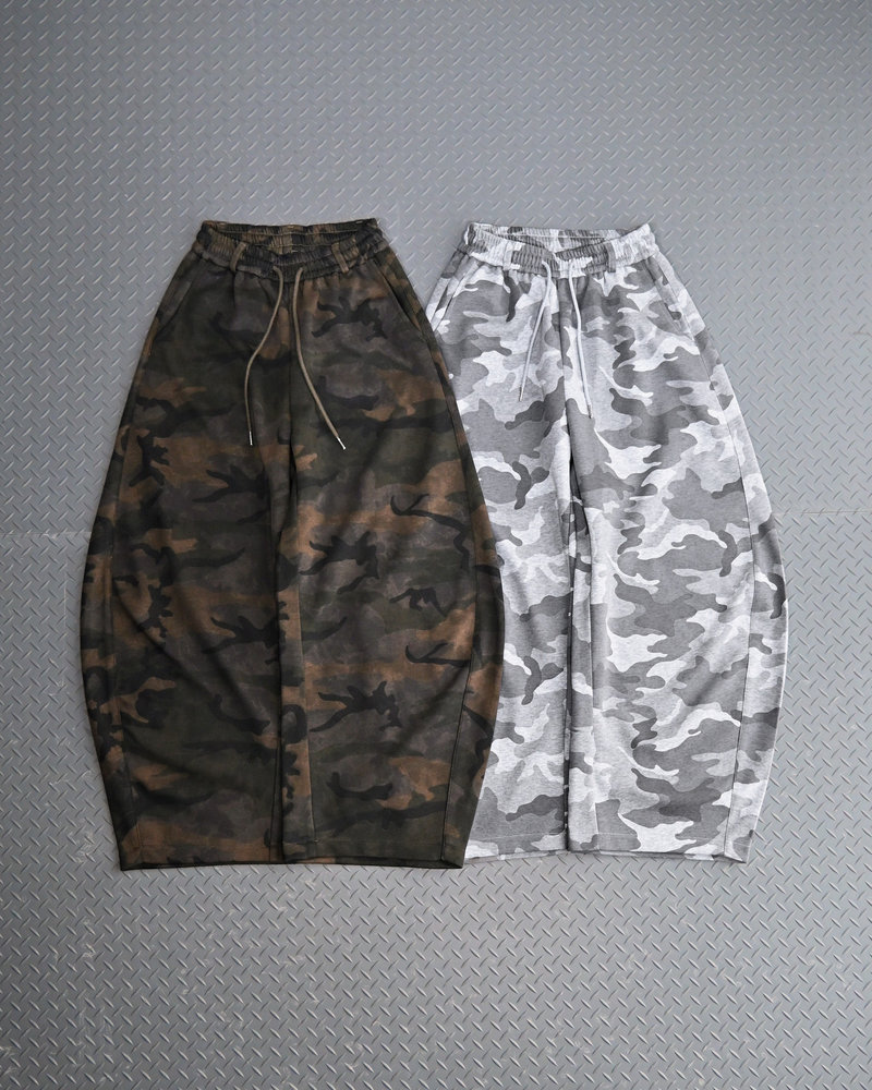 【10日以内お届け】カモフラバルーンスウェット L2203