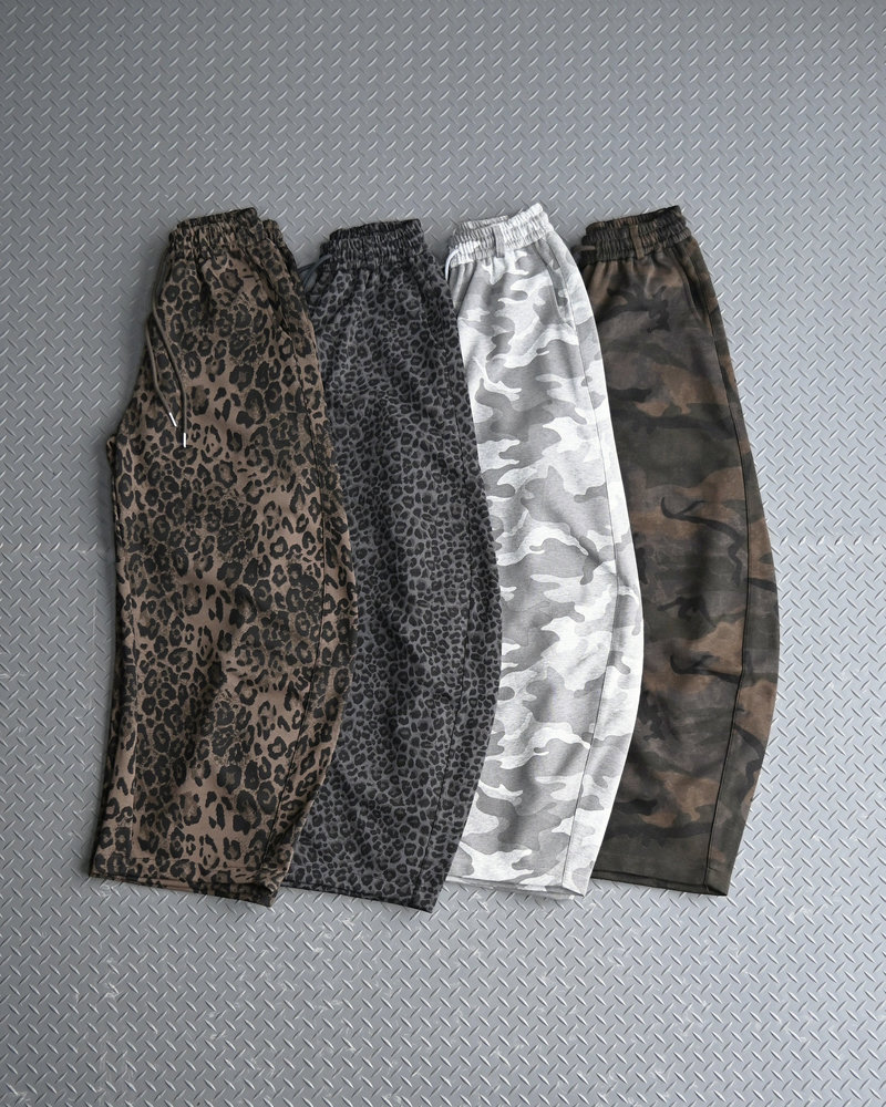 【10日以内お届け】レオパードバルーンスウェット L2204