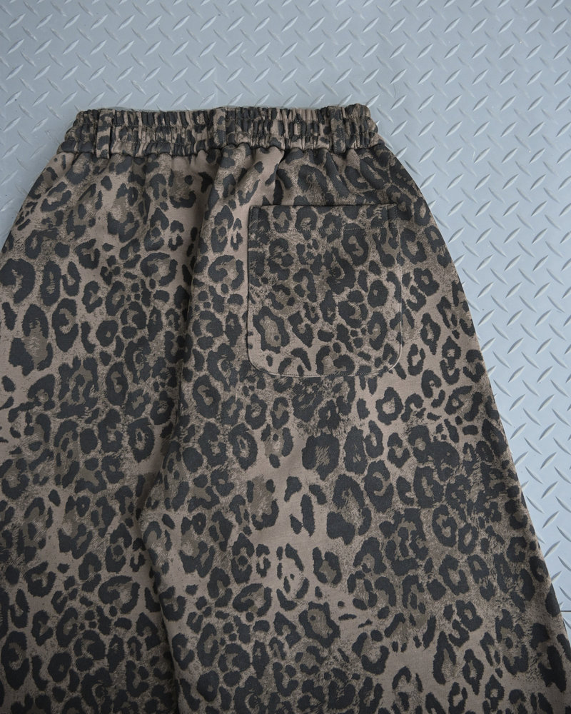 【10日以内お届け】レオパードバルーンスウェット L2204