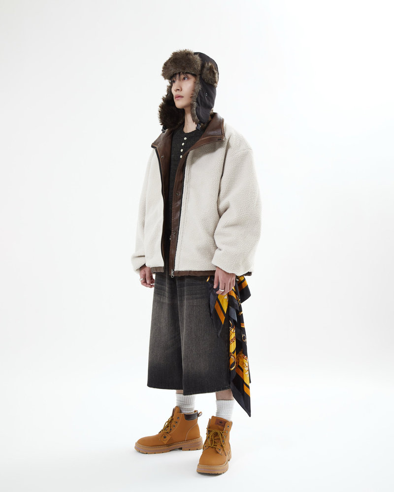 【10日以内お届け】リバーシブルPUレザージャケット L2084