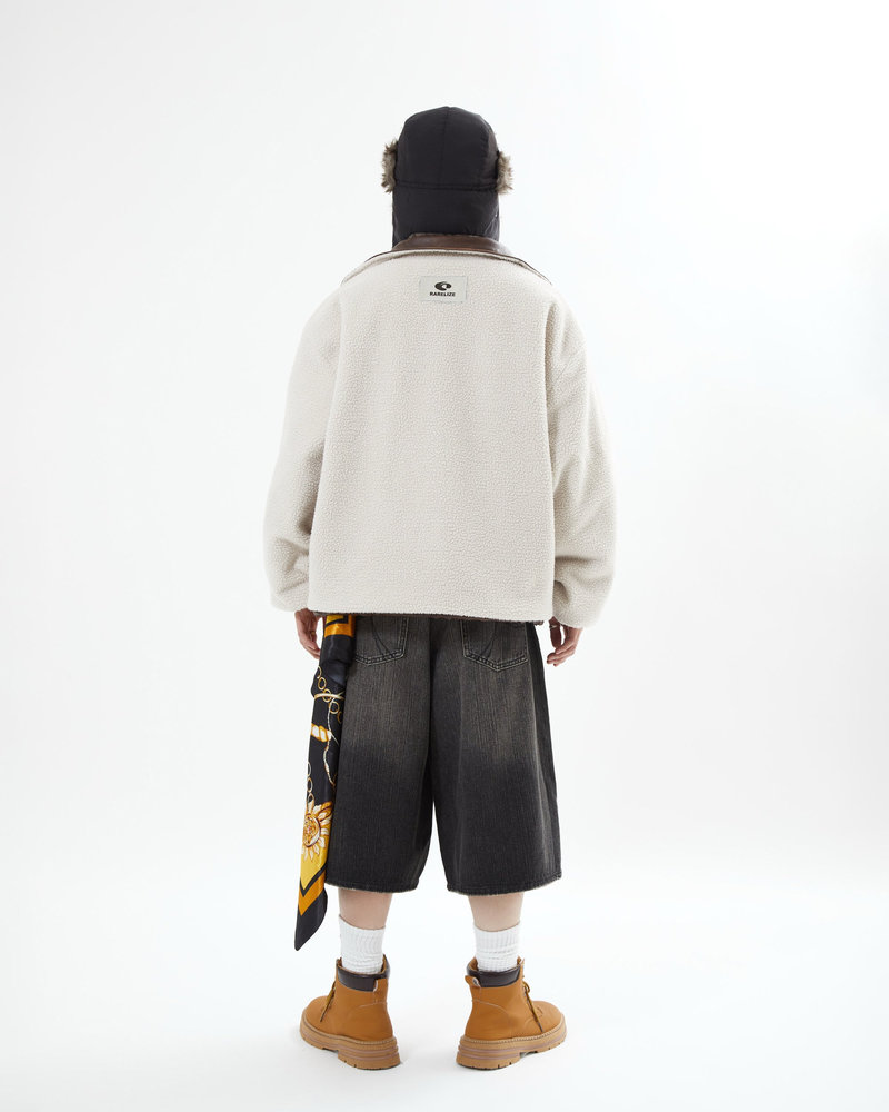 【10日以内お届け】リバーシブルPUレザージャケット L2084