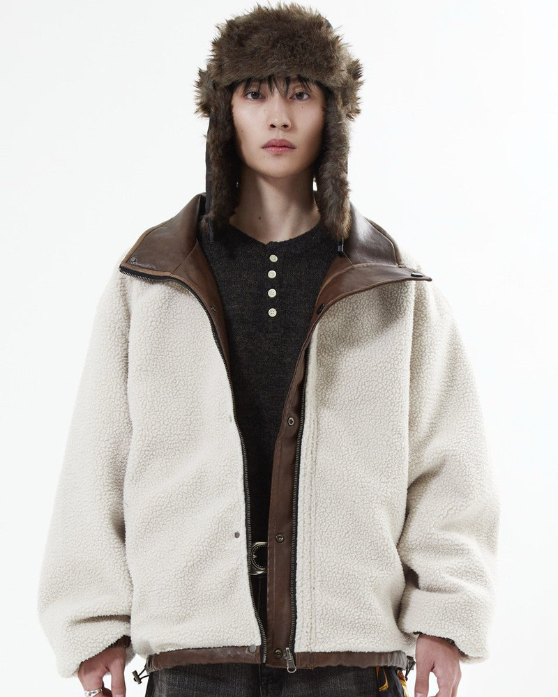 【10日以内お届け】リバーシブルPUレザージャケット L2084