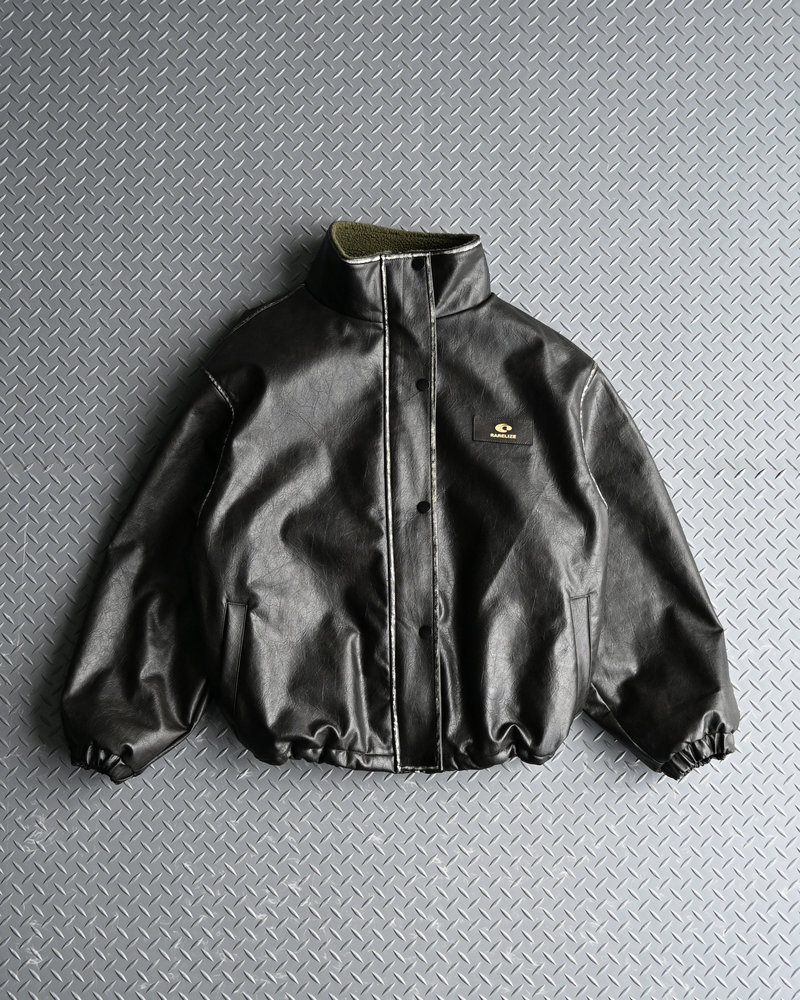 【10日以内お届け】リバーシブルPUレザージャケット L2084