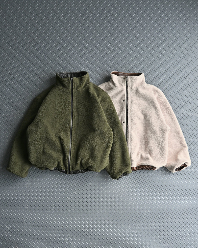 【10日以内お届け】リバーシブルPUレザージャケット L2084